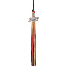 Graduation Tassel - 2021 - Silver Charm - 3 Color