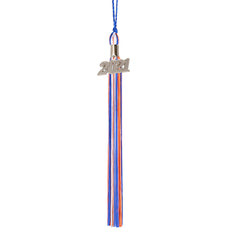 Graduation Tassel - 2021 - Silver Charm - 3 Color