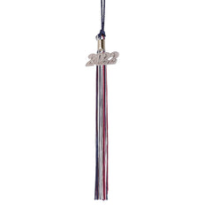 Graduation Tassel - 2021 - Silver Charm - 3 Color