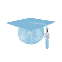 Class Act Graduation Kindergarten Preschool Unisex Shiny Graduation Cap with Matching 2022 Bling Charm Tassel