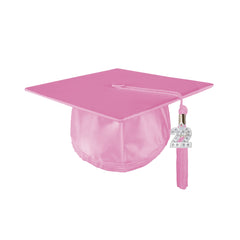 Class Act Graduation Kindergarten Preschool Unisex Shiny Graduation Cap with Matching 2022 Bling Charm Tassel