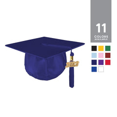 Class Act Graduation Kindergarten Preschool Unisex Shiny Graduation Cap with 2022 Gold Charm Tassel