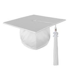 Class Act Graduation Adult Unisex Shiny Graduation Cap with 2022 Bling Charm Tassel