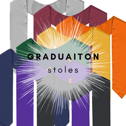 Class Act Graduation Satin Stole for Graduation 60"