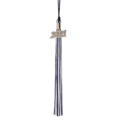 Graduation Tassel - 2021 - Silver Charm - 3 Color