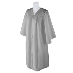 Unisex Matte Graduation Gown Or Choir Robe, Multiple Colors, Large