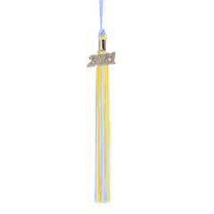 Graduation Tassel - 2021 - Silver Charm - 2 Color