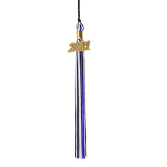 Graduation Tassel - 2021 - Gold Charm - 3 Color