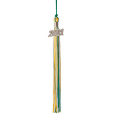 Graduation Tassel - 2021 - Silver Charm - 3 Color