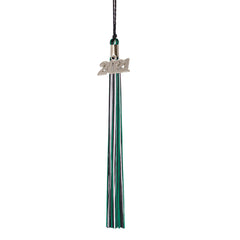 Graduation Tassel - 2021 - Silver Charm - 3 Color