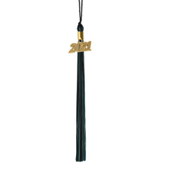 Graduation Tassel - 2021 - Gold Charm - 2 Color