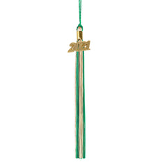 Graduation Tassel - 2021 - Gold Charm - 2 Color