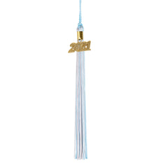 Graduation Tassel - 2021 - Gold Charm - 2 Color
