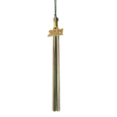 Graduation Tassel - 2021 - Gold Charm - 2 Color