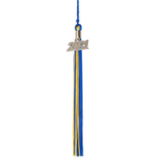 Graduation Tassel - 2021 - Silver Charm - 2 Color