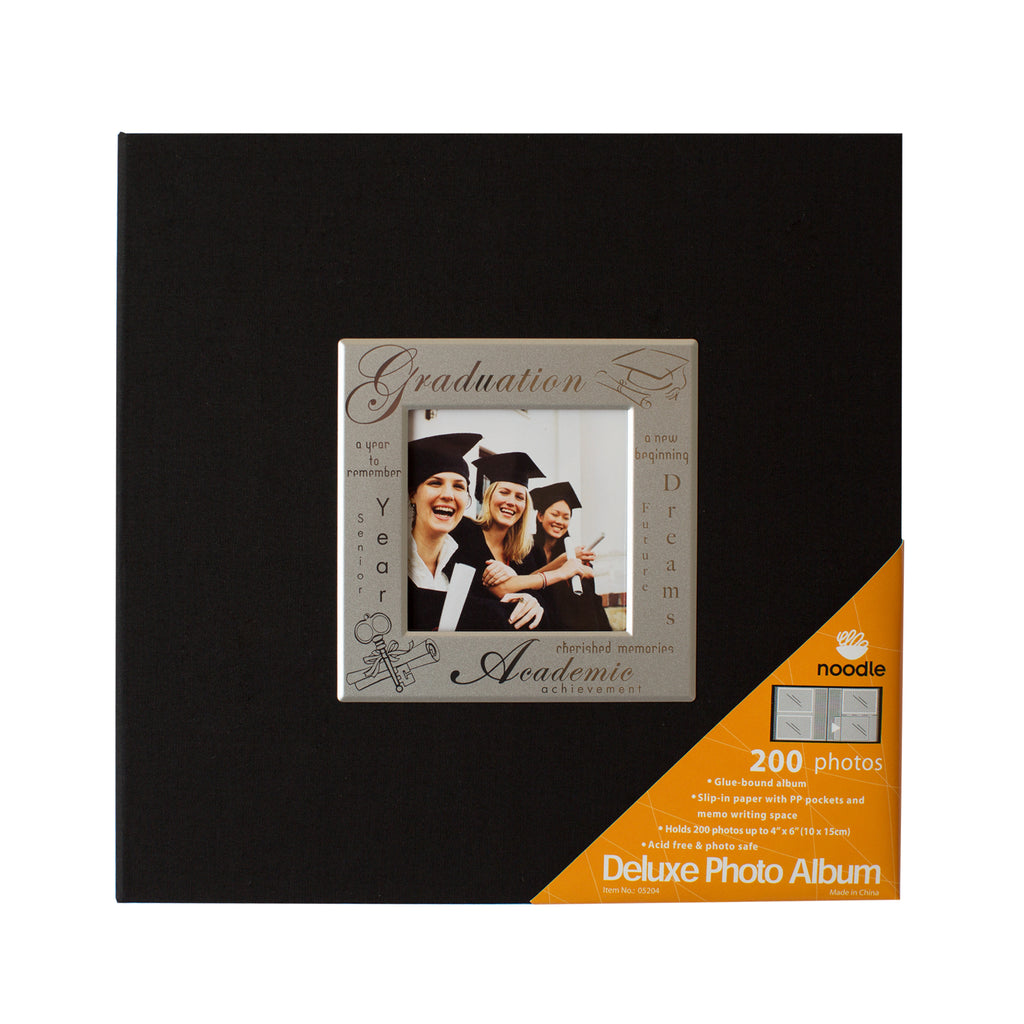 Class Act Graduation Deluxe Photo Album Holds 200 Photos Graduation Gift