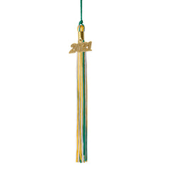 Graduation Tassel - 2021 - Gold Charm - 3 Color