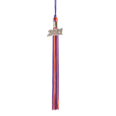 Graduation Tassel - 2021 - Silver Charm - 2 Color