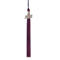 Graduation Tassel - 2021 - Silver Charm - 2 Color