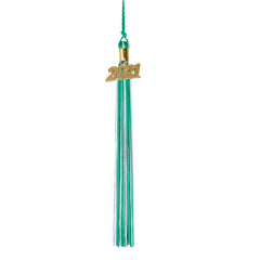Graduation Tassel - 2021 - Gold Charm - 2 Color