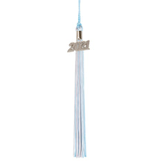 Graduation Tassel - 2021 - Silver Charm - 2 Color