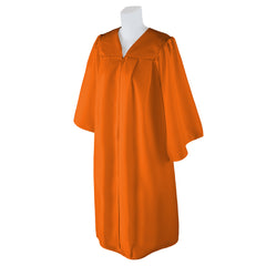 Unisex Matte Graduation Gown Or Choir Robe, Multiple Colors, Medium