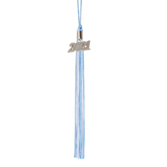 Graduation Tassel - 2021 - Silver Charm - 2 Color