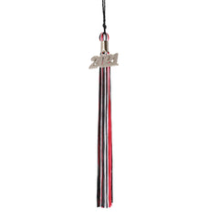 Graduation Tassel - 2021 - Silver Charm - 3 Color