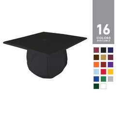 Class Act Graduation Adult Unisex Shiny Graduation Cap