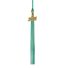 Graduation Tassel - 2021 - Gold Charm - 2 Color