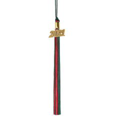Graduation Tassel - 2021 - Gold Charm - 2 Color