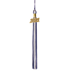 Graduation Tassel - 2021 - Gold Charm - 2 Color