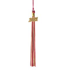 Graduation Tassel - 2021 - Gold Charm - 2 Color