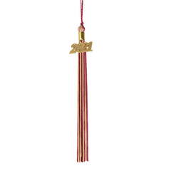 Graduation Tassel - 2021 - Gold Charm - 2 Color