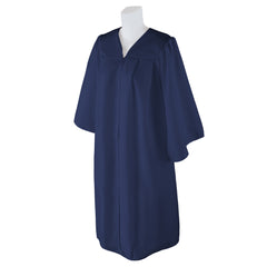 Unisex Matte Graduation Gown Or Choir Robe, Multiple Colors, Medium