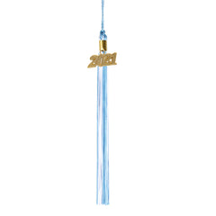 Graduation Tassel - 2021 - Gold Charm - 2 Color