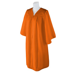Unisex Matte Graduation Gown Or Choir Robe, Multiple Colors, Large