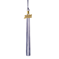 Graduation Tassel - 2021 - Gold Charm - 2 Color