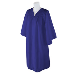 Unisex Matte Graduation Gown Or Choir Robe, Multiple Colors, Medium