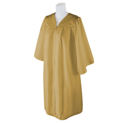 Unisex Matte Graduation Gown Or Choir Robe, Multiple Colors, Medium