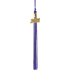 Graduation Tassel - 2021 - Gold Charm - 2 Color