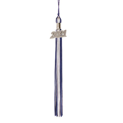 Graduation Tassel - 2021 - Silver Charm - 2 Color