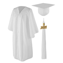 Matte Graduation Cap and Gown Set - 6'0"-6'11"