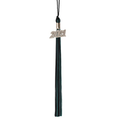 Graduation Tassel - 2021 - Silver Charm - 2 Color