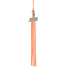 Graduation Tassel - 2021 - Silver Charm - 2 Color