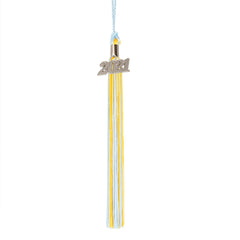 Graduation Tassel - 2021 - Silver Charm - 2 Color